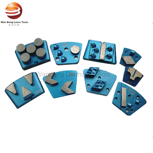 PCD Diamond grinding shoes for concrete floor grinding machine