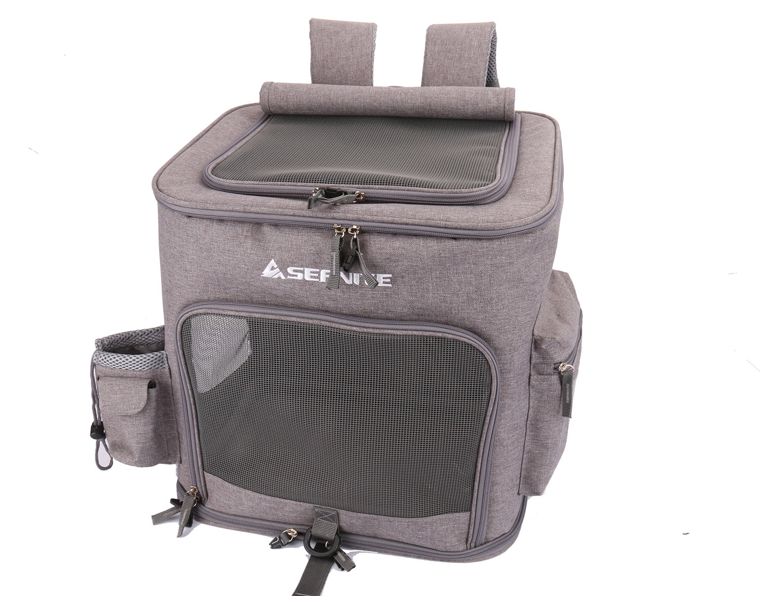 Dog Backpack Carrier Ventilated Design Breathable Pet Carrier Backpack Cat Bag