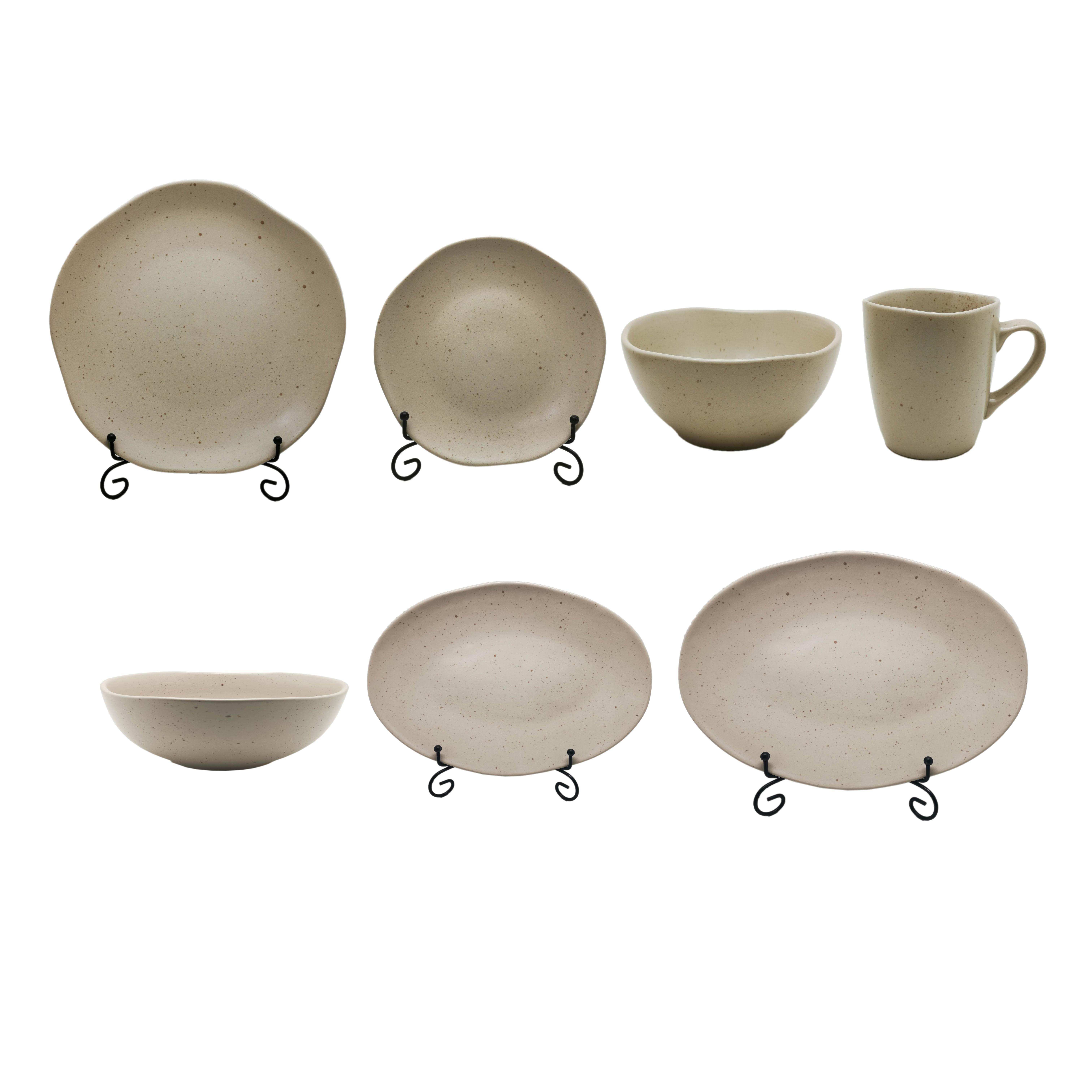 Stoneware Organic Dinnerware Set
