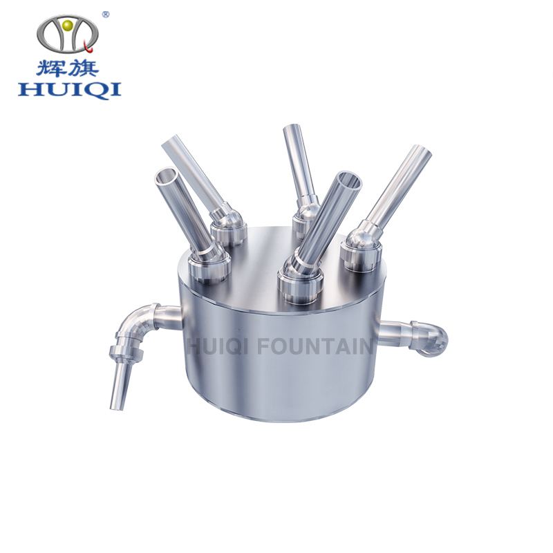 Huiqi Stainless steel rotating flower fountain nozzle Landscape fountain nozzle
