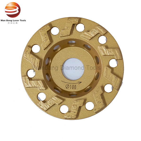 4-7 inch Z segment diamond floor grinding cup wheels