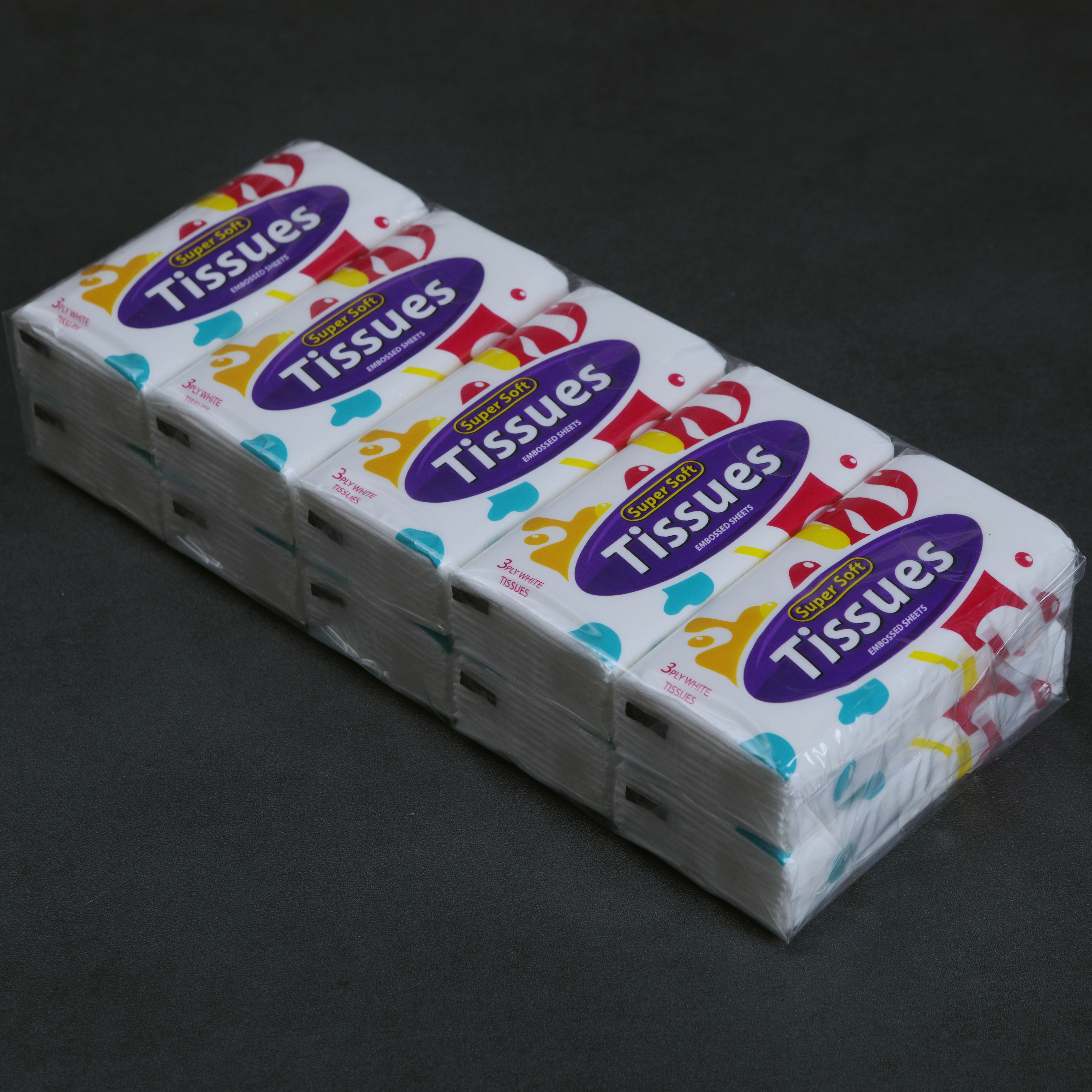 3 Ply Virgin Pulp Pocket Tissue
