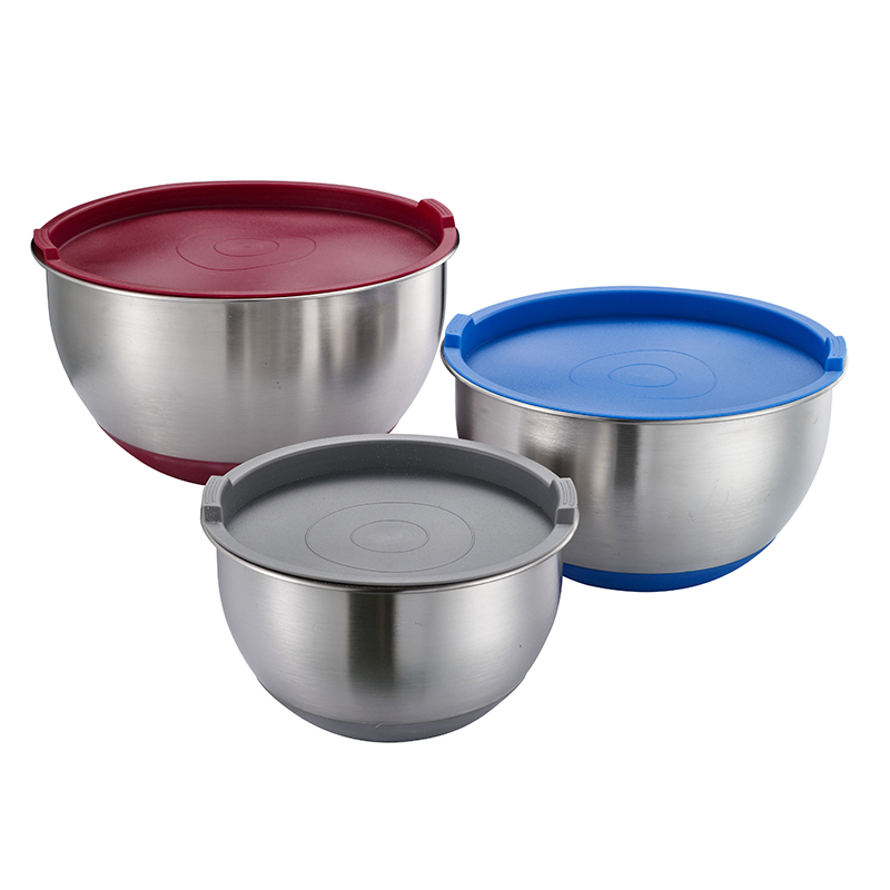 Mixing Bowl Stainless Stee Salad Bowls, Baking, Salad Fruit, Food Preparation, Cake Measure Bowl