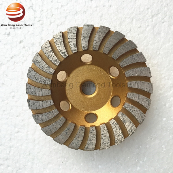 4-5" Turbo Diamond floor grinding cup wheels