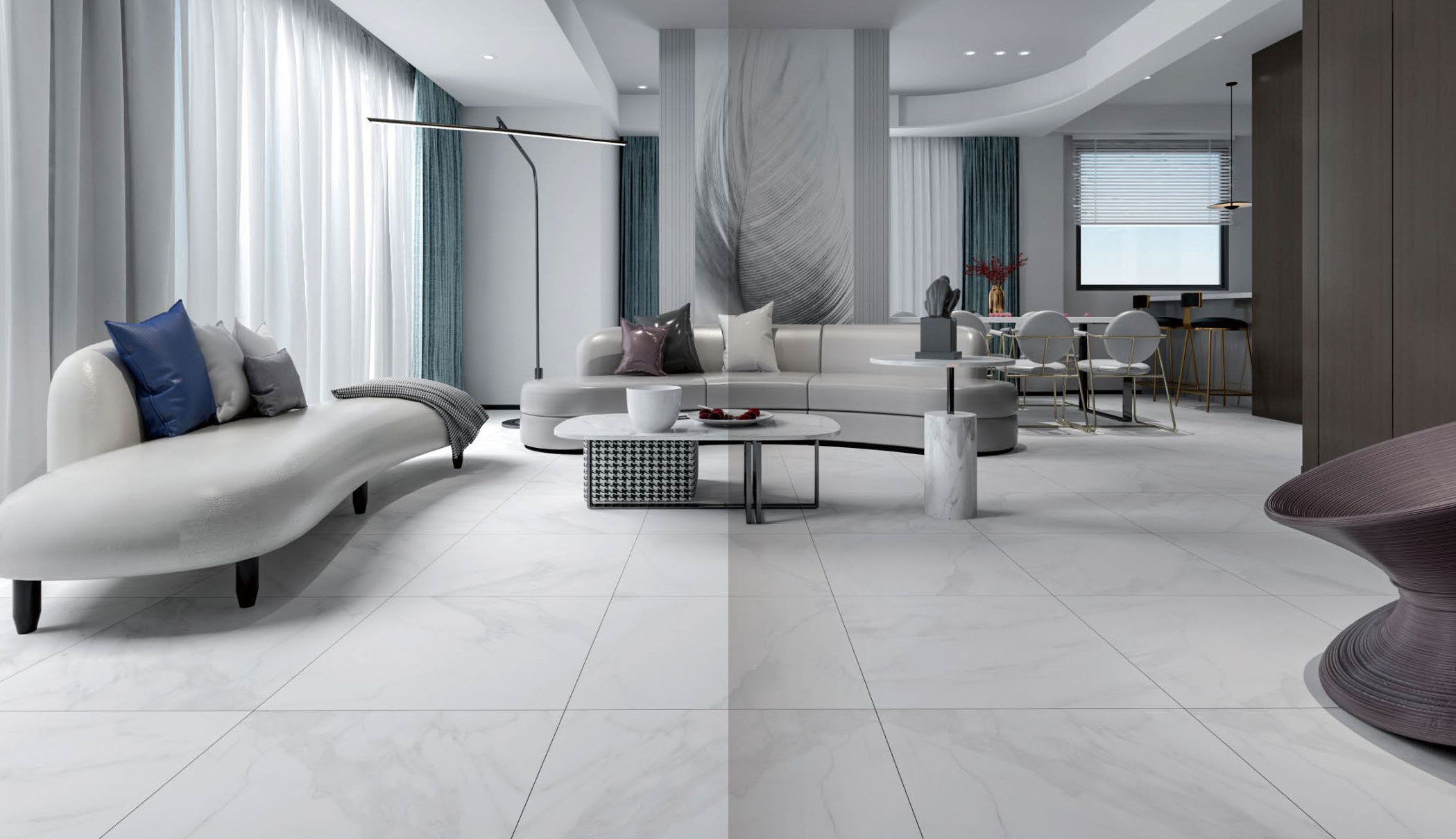 Glazed tiles Floor tile ST66041