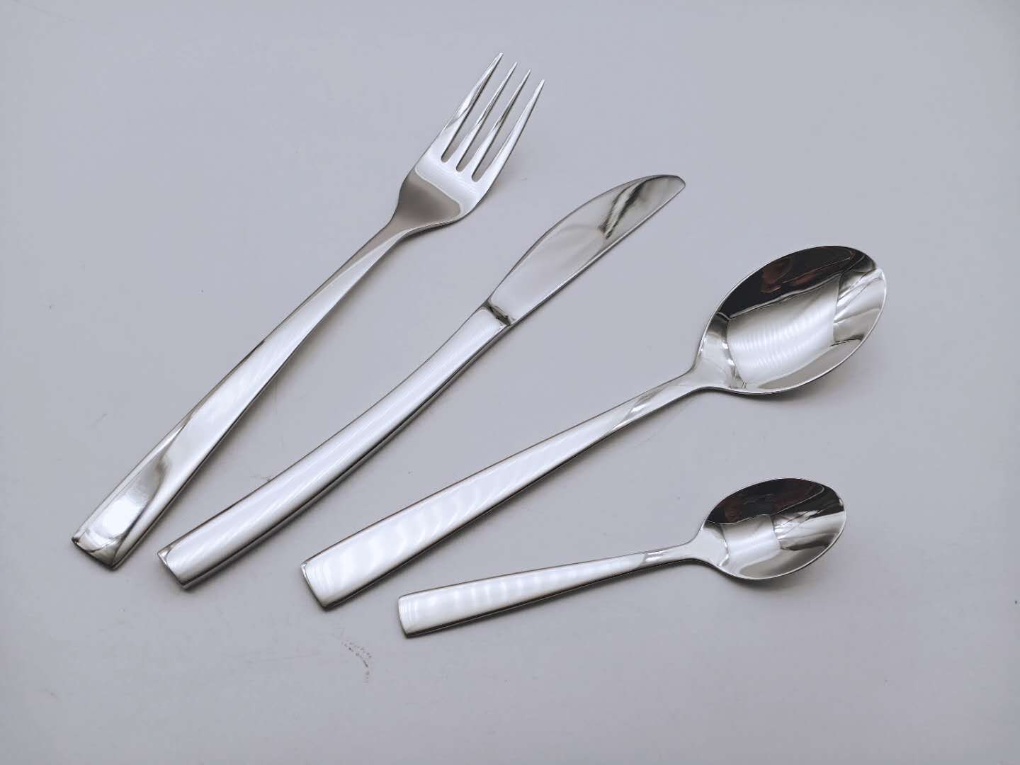 stainless steel cutlery spoon fork knife