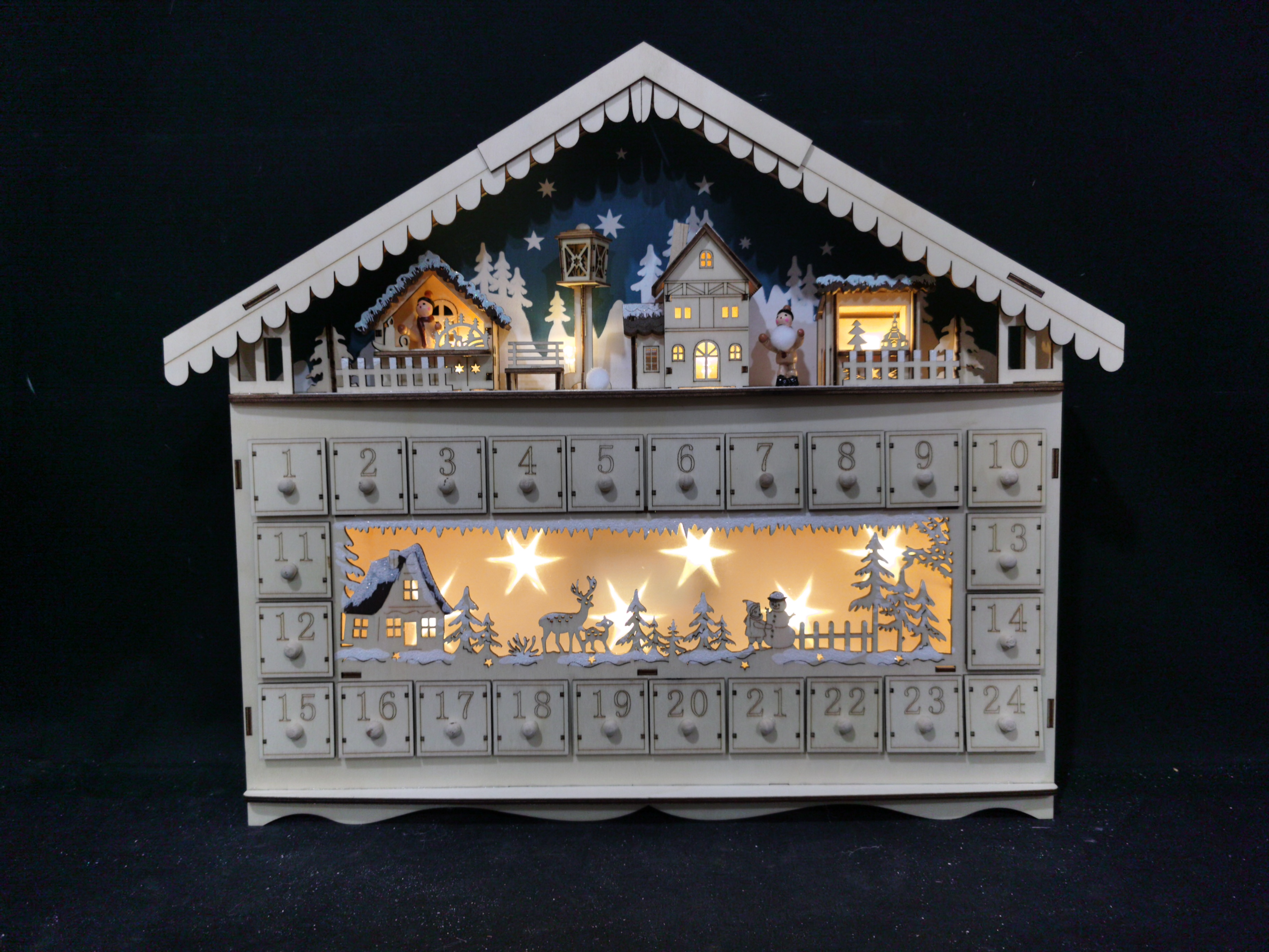 Wooden calendar