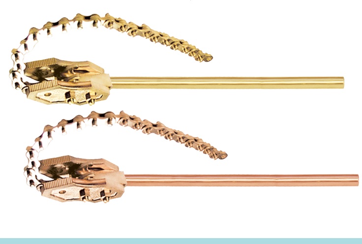 Non sparking chain pipe wrench