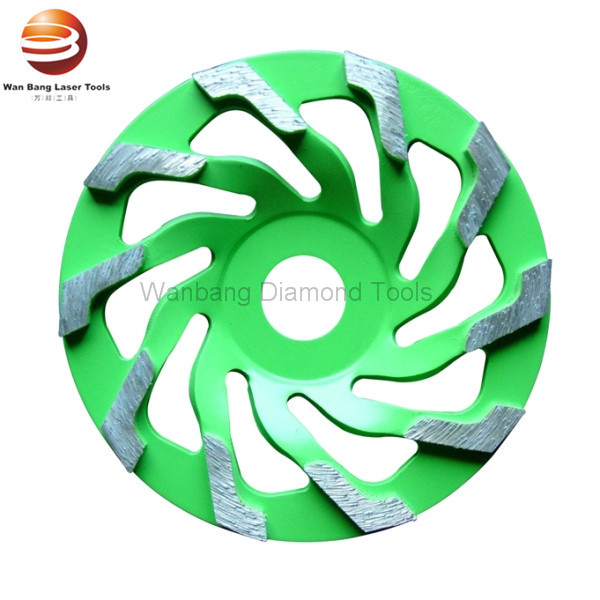 5-7" Diamond floor grinding cup wheels with special teeth
