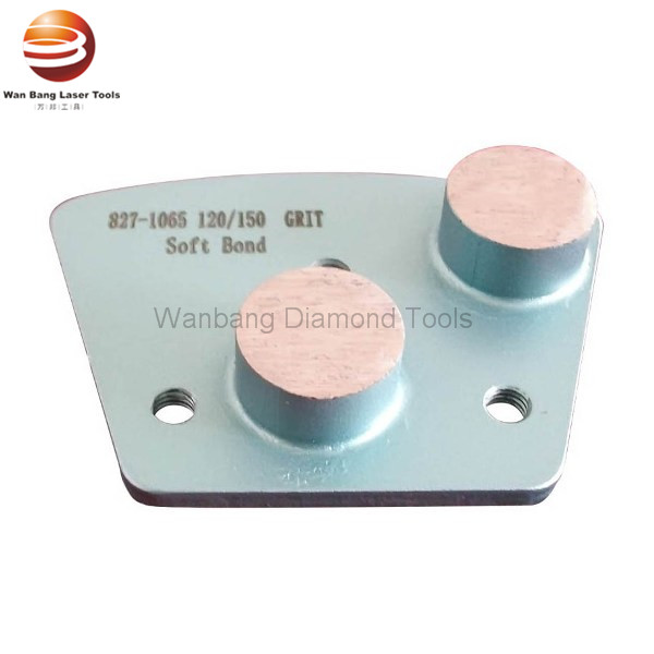 Circular teeth Diamond grinding and polishing pads