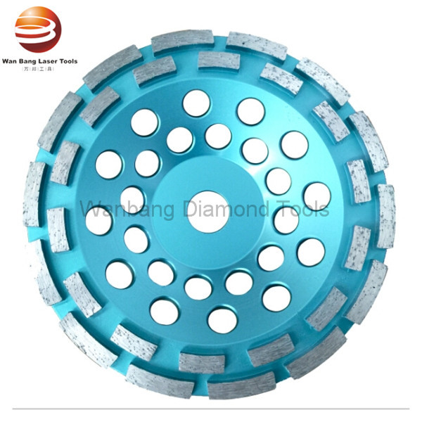 4-7" Double row diamond floor grinding cup wheels