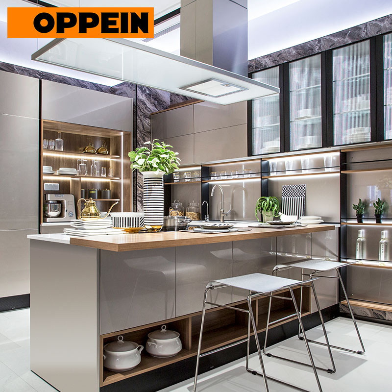 Modern Kitchen, Italian Kitchen Design, High Gloss Kitchen Cabinets
