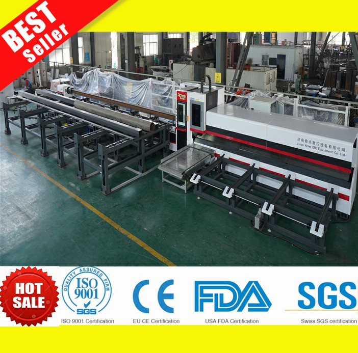 10% OFF CNC Fiber Laser Cutting Machine for Metal Tube Cutting Steel Pipe Fiber Laser Cutter New Automatic Loading IPG CE FDA ISO Cheap Factory Price