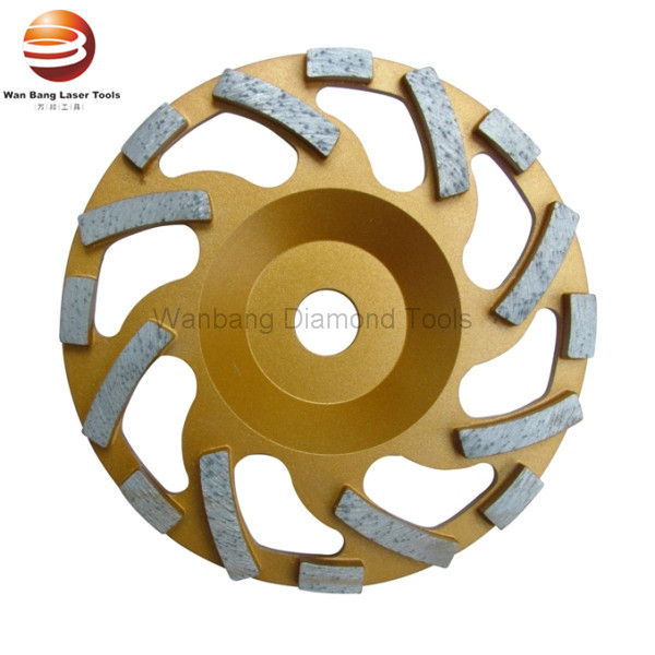 5-7" Diamond floor grinding cup wheel with special segments