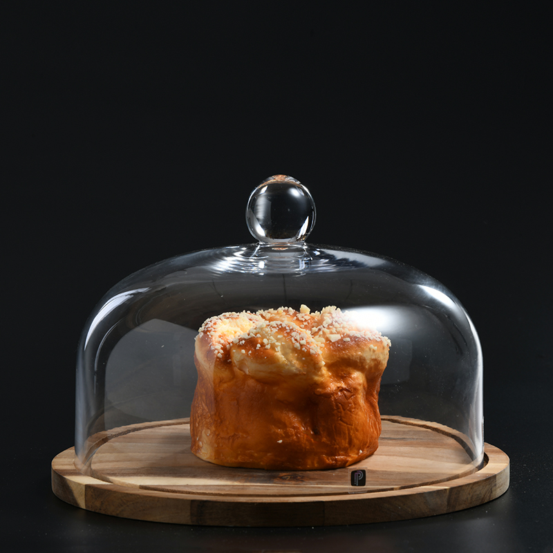 glass cake stand