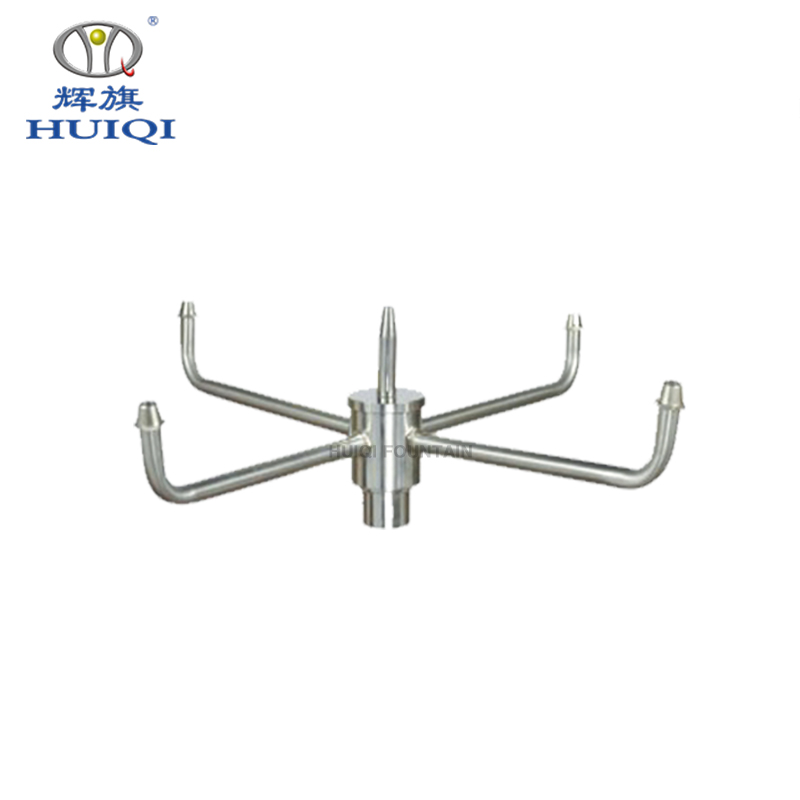 Huiqi Stainless Steel Rotating Flower Fountain Nozzle Landscape fountain nozzle