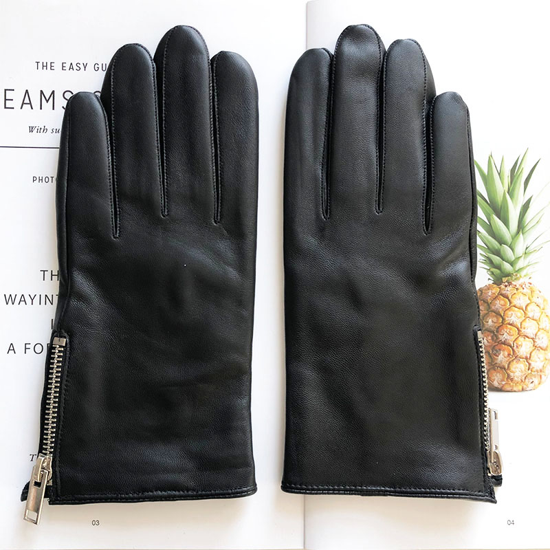 Men's leather gloves