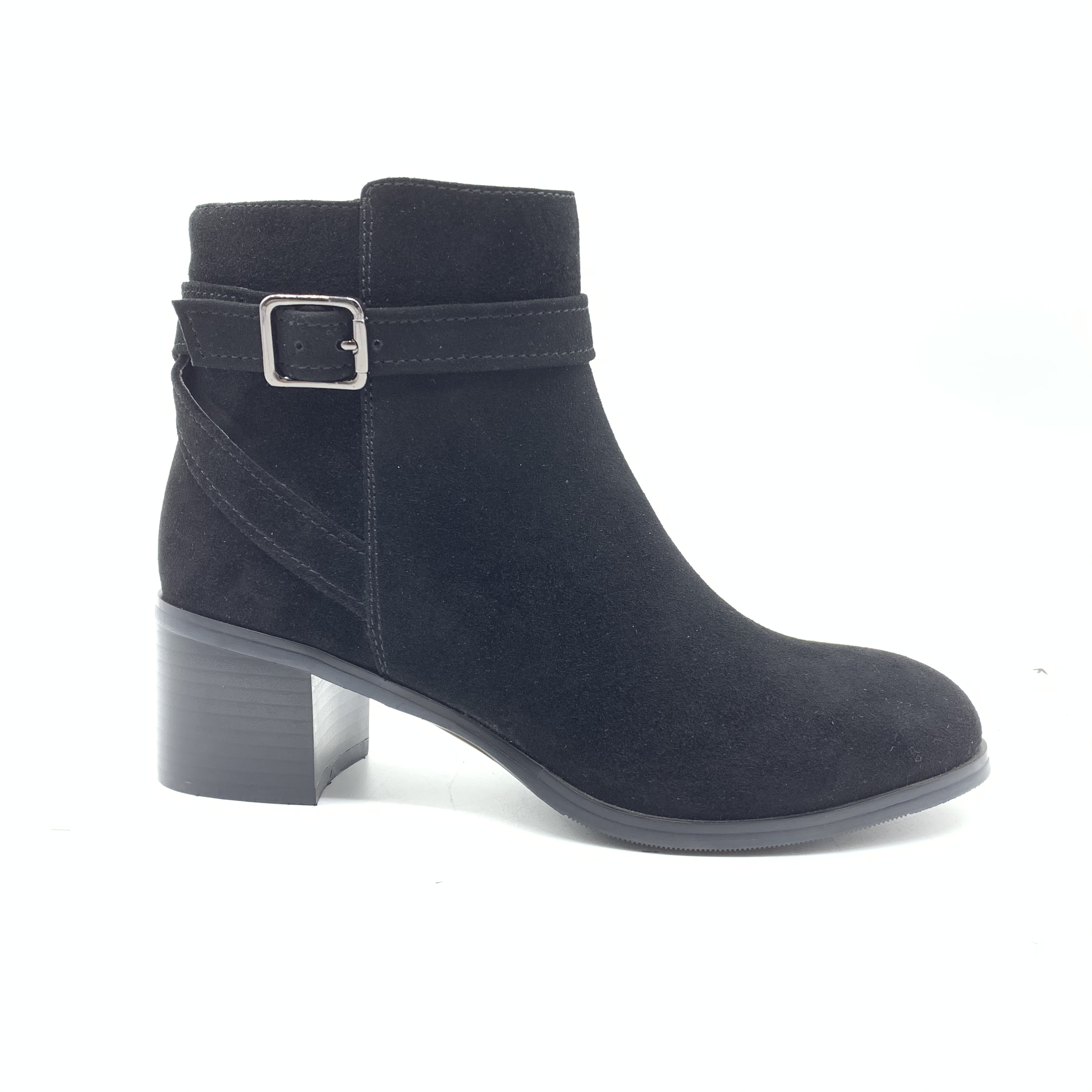 hot style fashion block heel women leather short boots