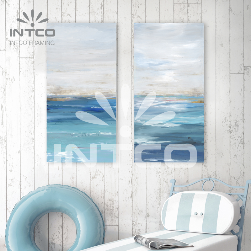 blue ocean abstract