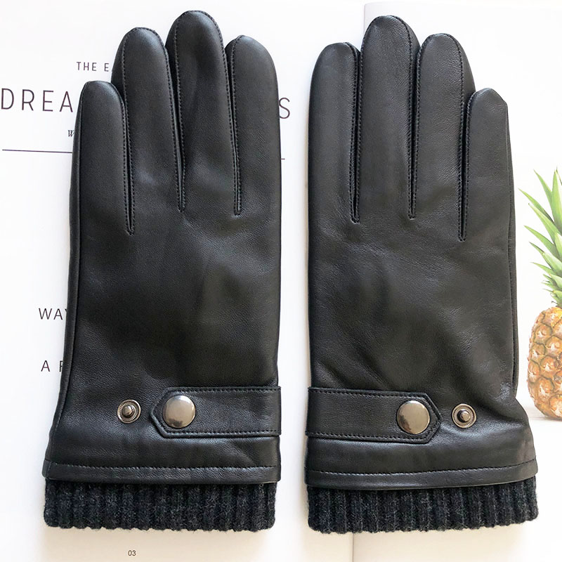 Men's leather glove