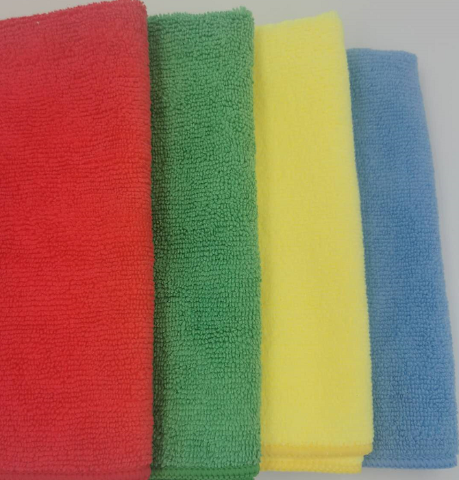 china supply warp knitting cleaning towel