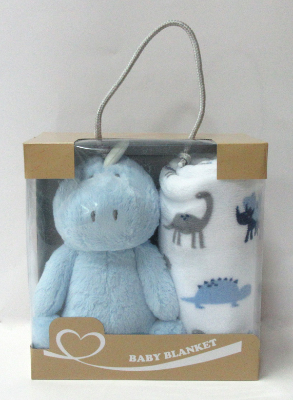 Plush Animal With Blanket
