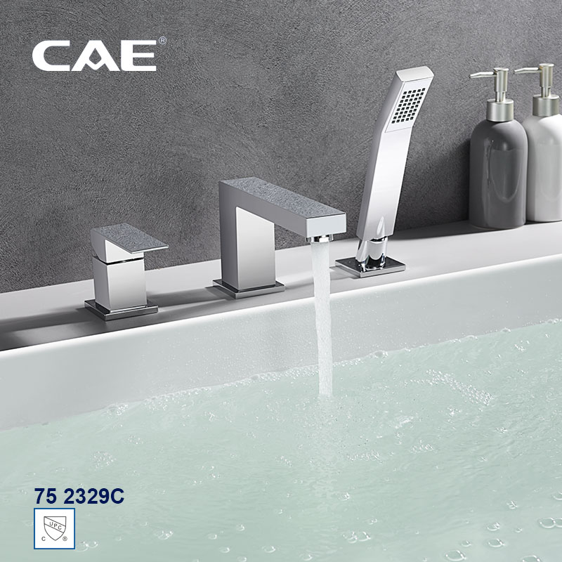 CAE Single-lever 3-hole shower/bath mixer 75 2329