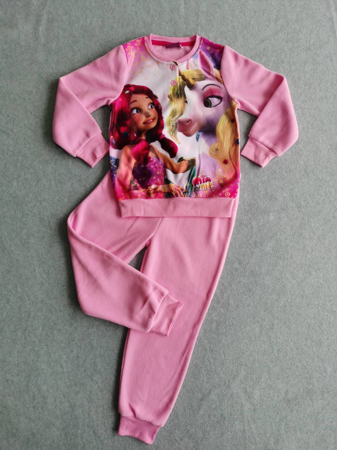 Children 100% Polyester Polar Fleece Pyjama Set