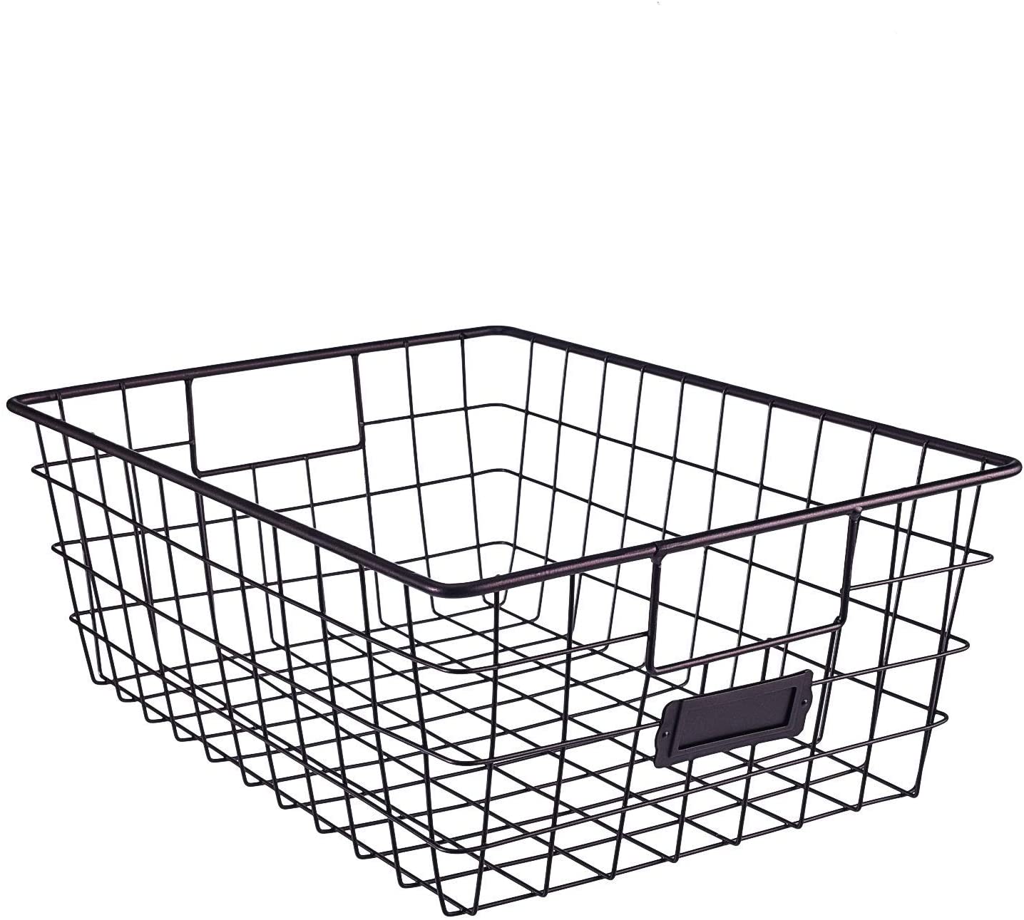 Decorative Vintage Grey Wire shelf Baskets for Storage