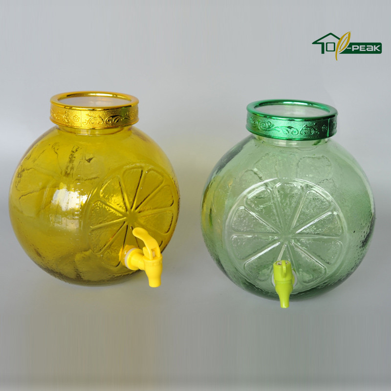 Glass Dispenser Jar