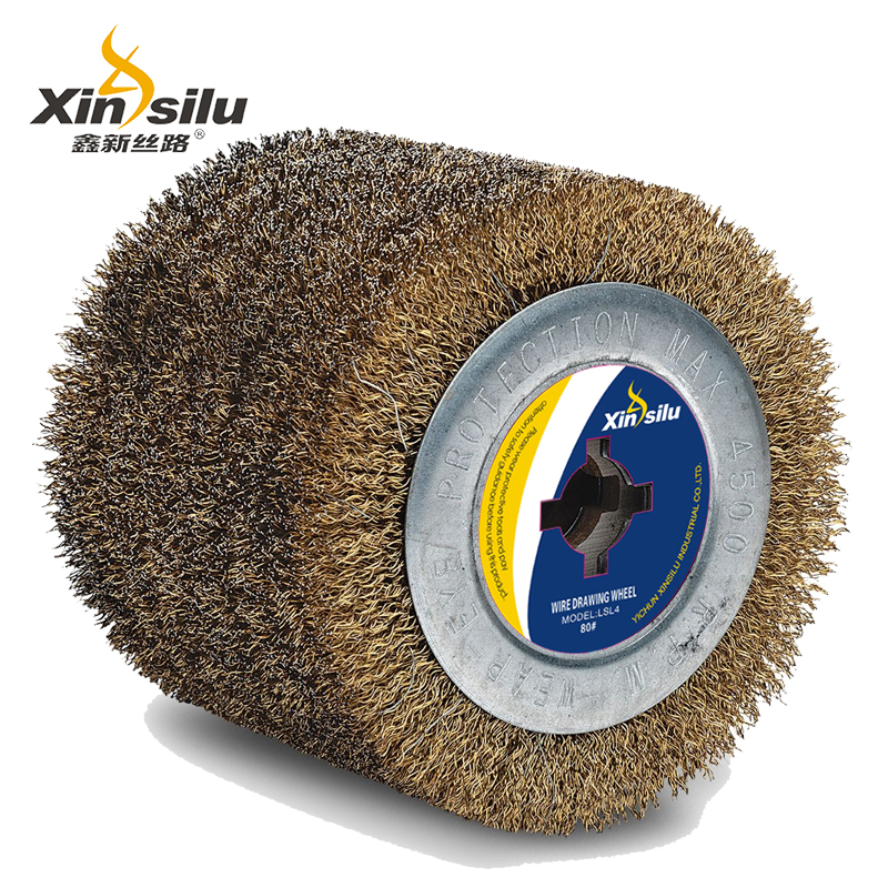 Abrasive Steel Wire Brush Polishing Drum