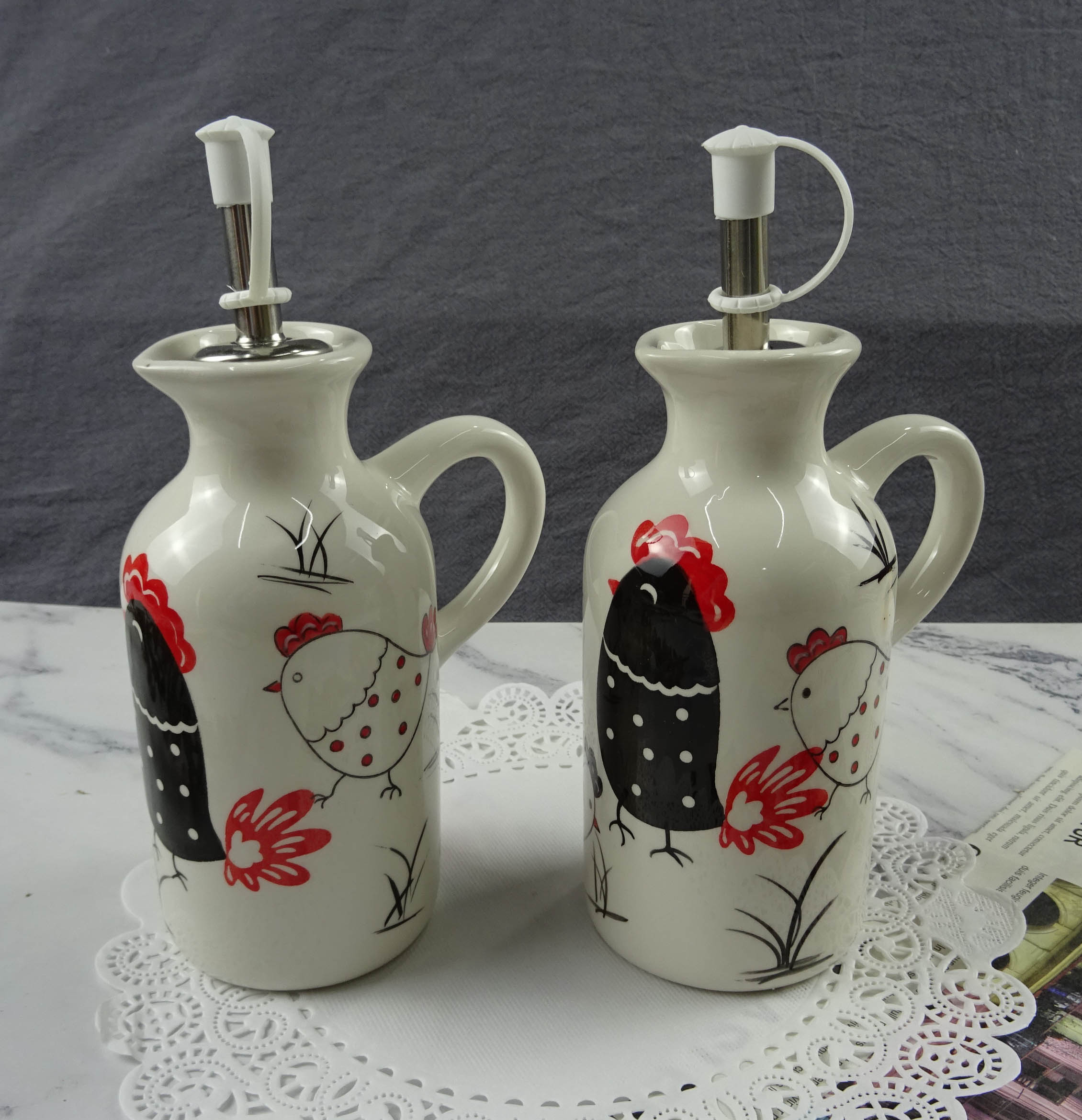 table set （oil bottle 2pcs）