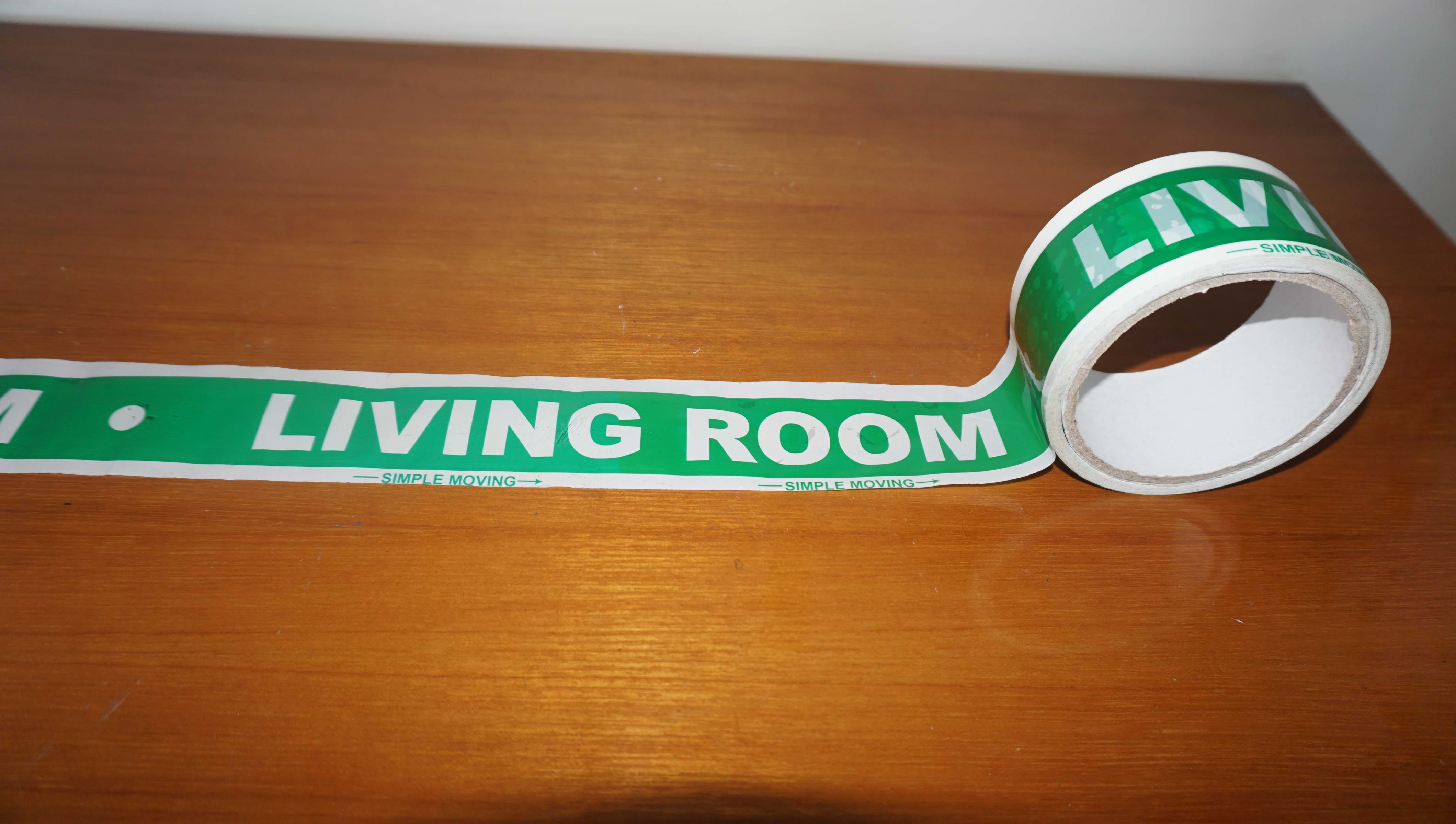 Living Room Printed Tape