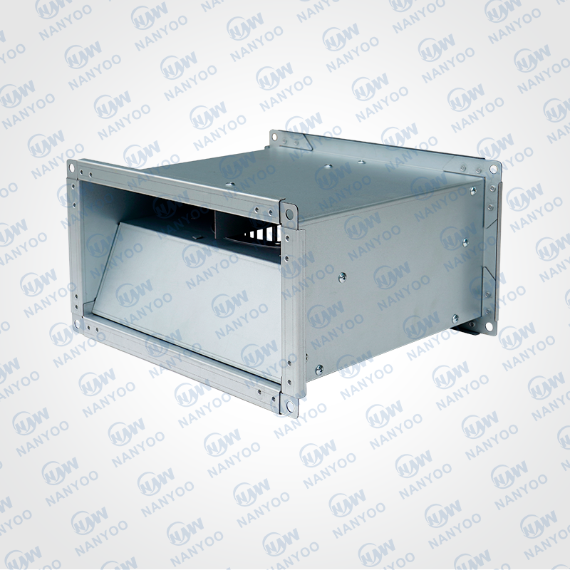 Rectangular duct fan
