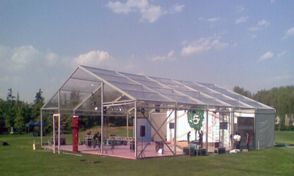 Transparent tent Sunshine tent Art tent