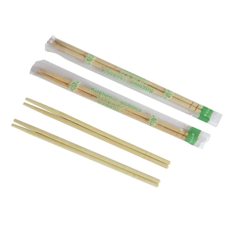Take Away Disposable Bamboo Chopsticks with individual Plastic Package
