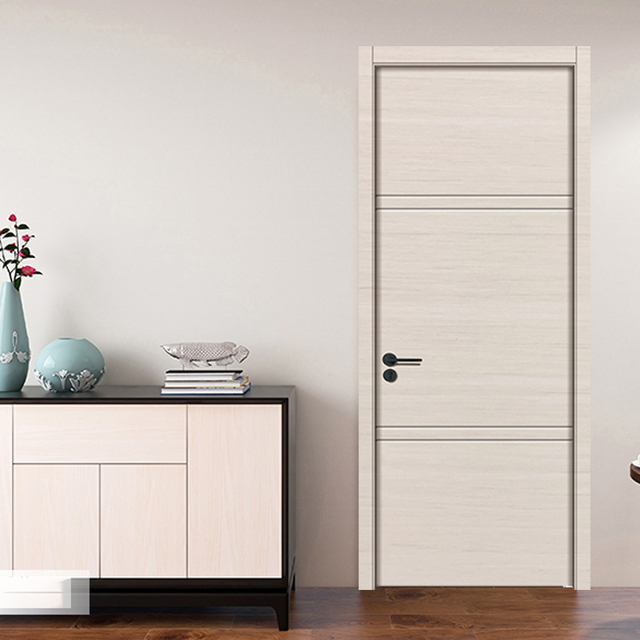Yingkang Factory Directly Supply Modern Interior Door Wpc Pvc Door For Bathroom Bedroom