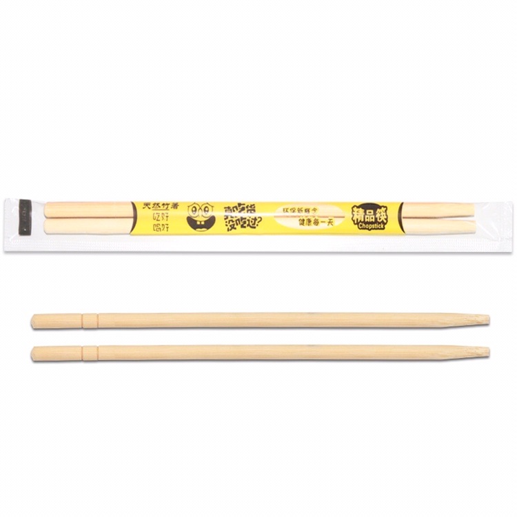 Natural Bamboo Round Chopsticks Disposable Chopsticks