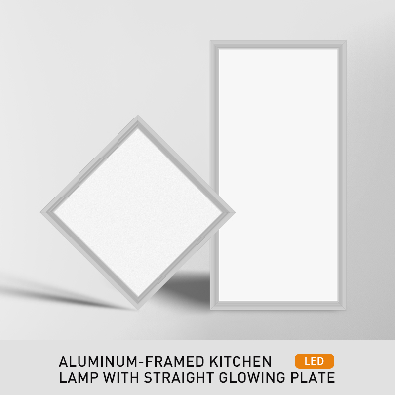 LED aluminum frame kitchen and bathroom shine straight panel light