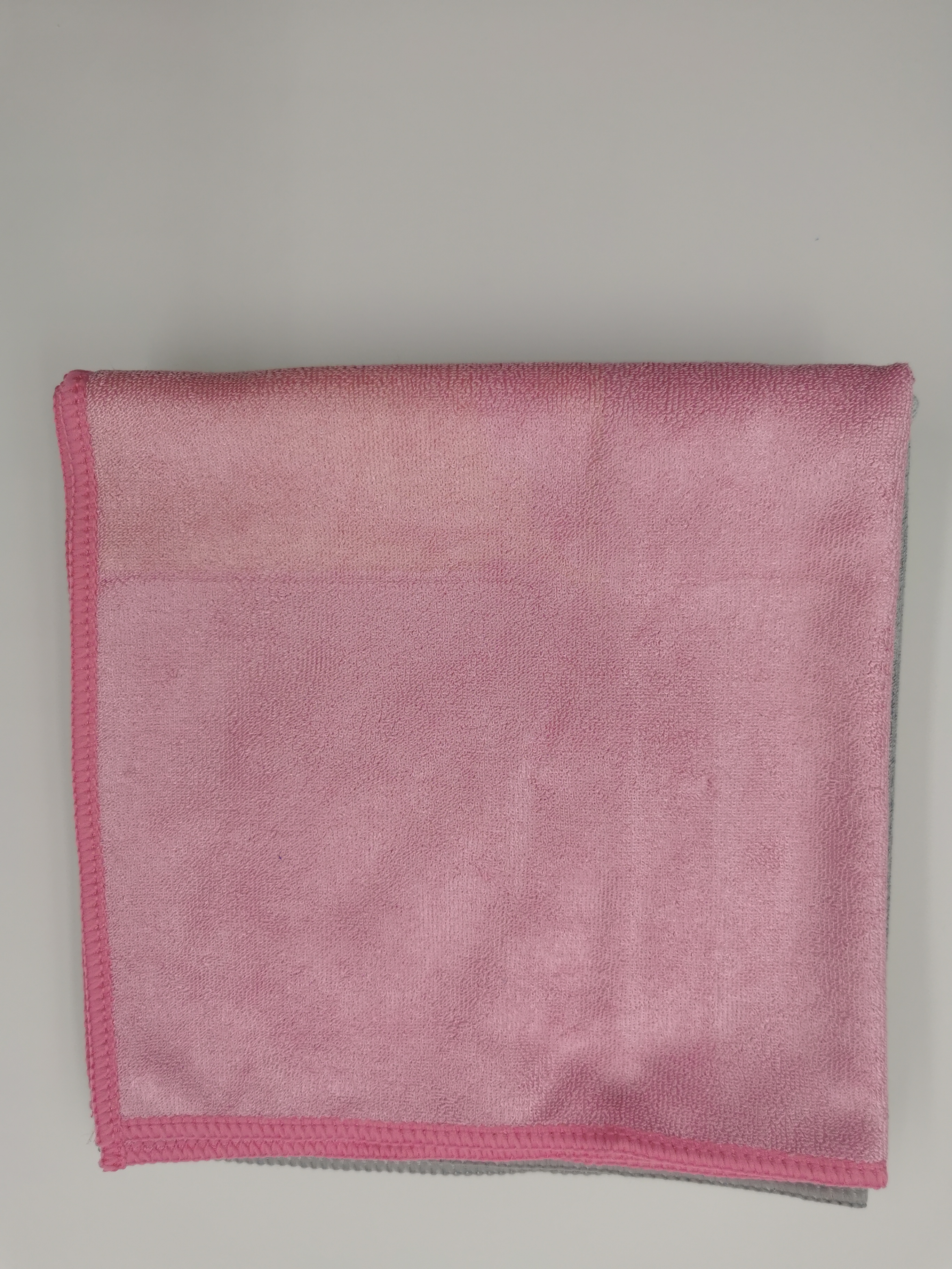 Bright silk microfiber towel