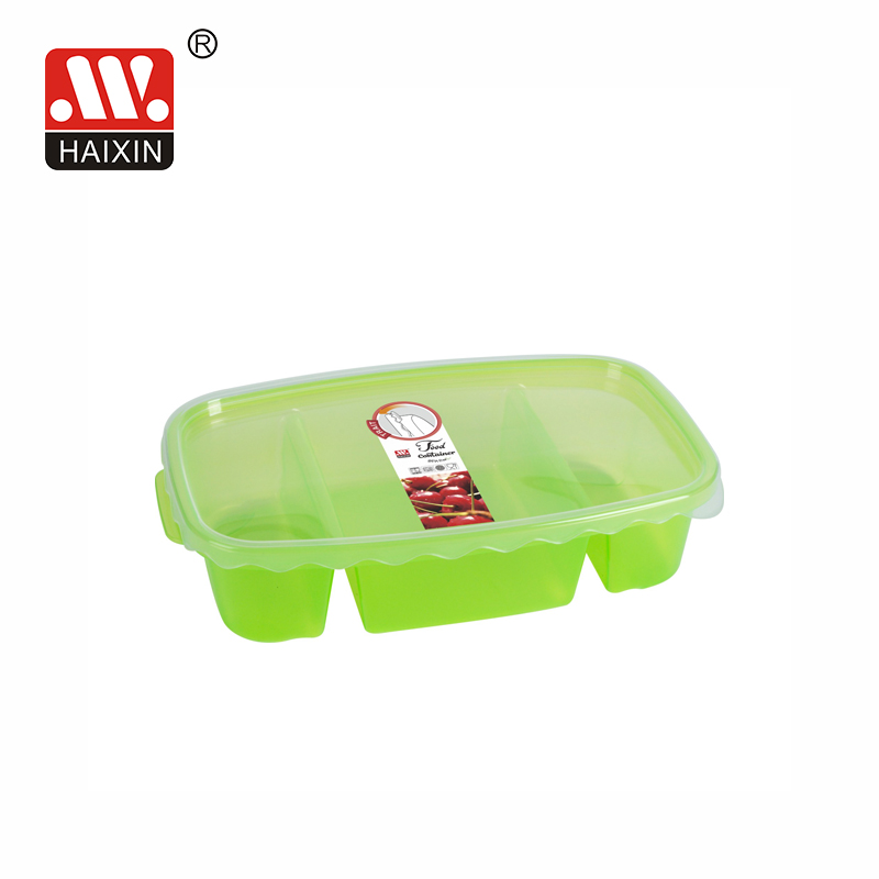#12474 microwave safe bento lunch box plastic factory Plastic food container box1.6L
