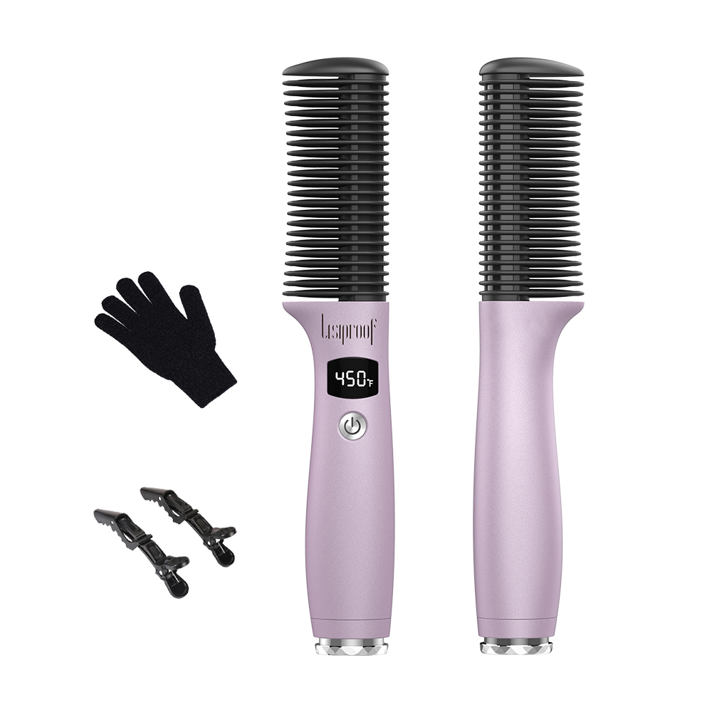 Lisiproof easily carries straight comb LS-B002 without damaging the flat annular comb teeth, and the straight comb is widely used