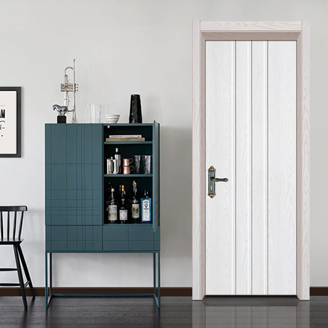 Eco friendly wood & plastic composite door waterproof WPC Door Plastic Door M-15