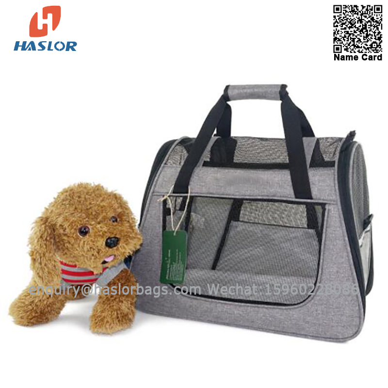 0313 J# haslor large capacity ourdoor portabel pet bag,breathable portable dog bag,carrier shoulder fold pet bag backpack