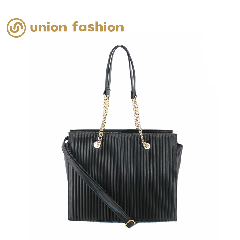 UNION FASHION women shoulder bag with contrast color design(UBA422474)