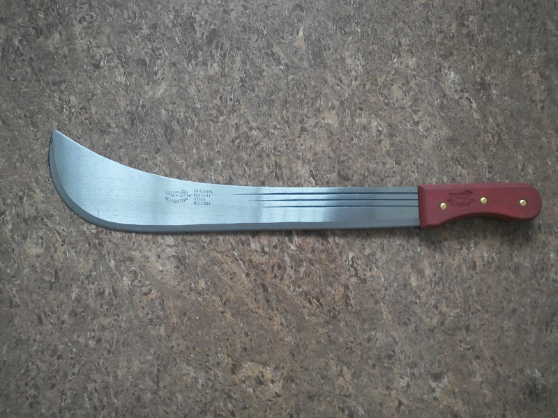 Machete M204 Brown Handle