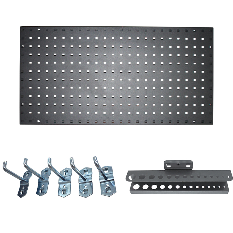 Pegboard Rack Wall Control Garage Storage Metal Peg Board Tool Organization Panels