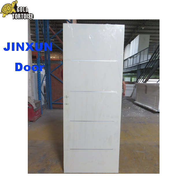interior israel door with 6inch knock down steel frame from JINXUN Door factory