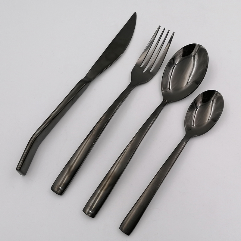 Black Cutlery set