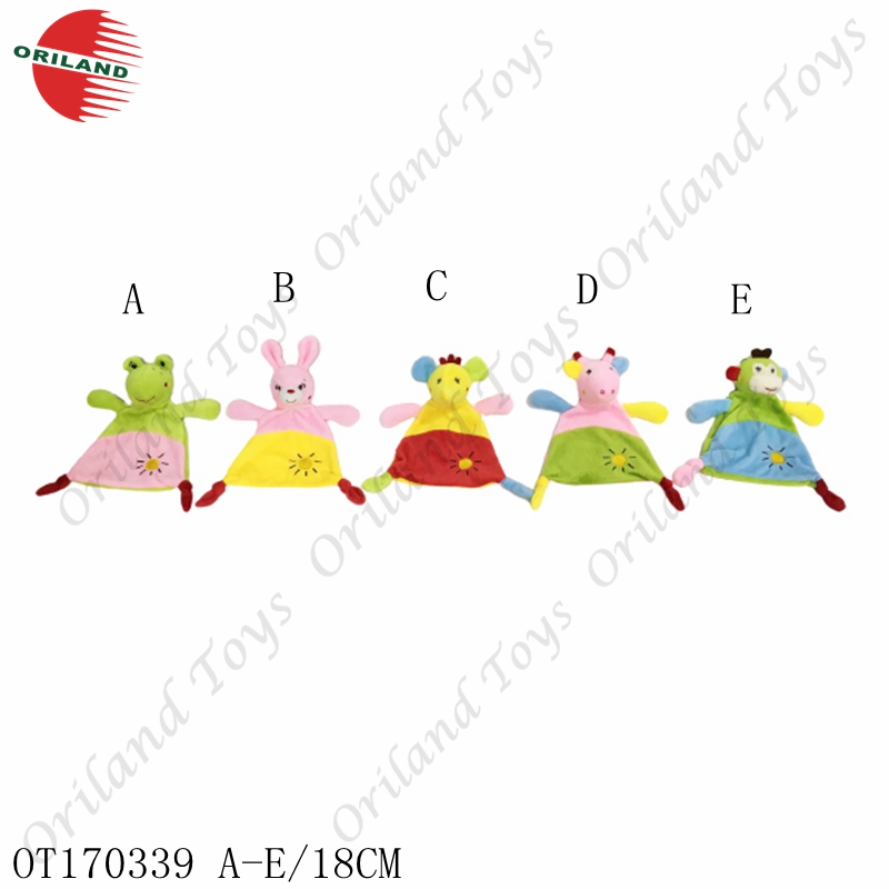 Baby comforter blanket soft cute doudou baby blanket plush comforter towel